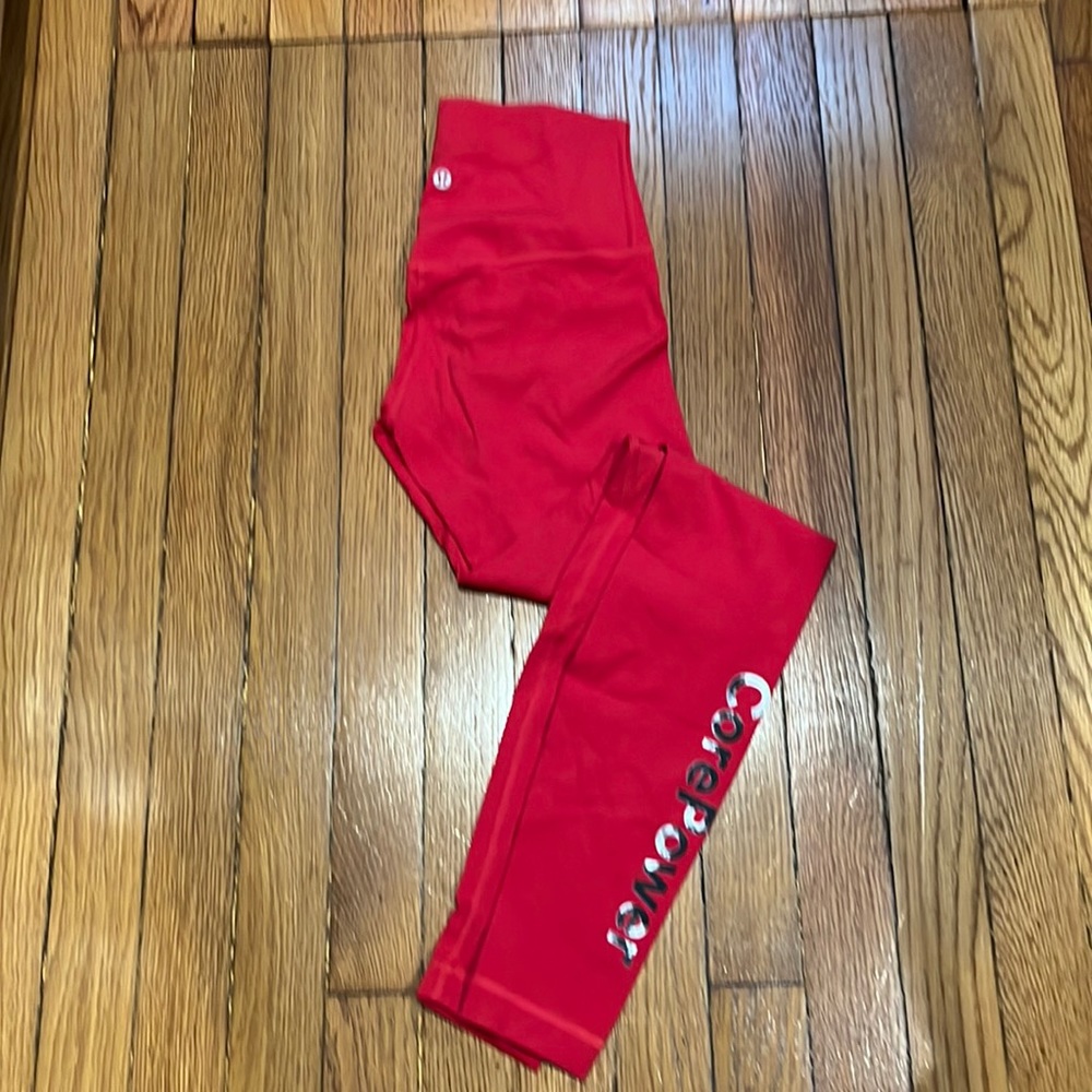 Lululemon Align Tights 28” with CorePower Yoga Logo